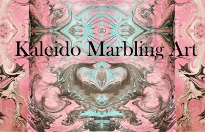 Kaleido Marbling Art Logo